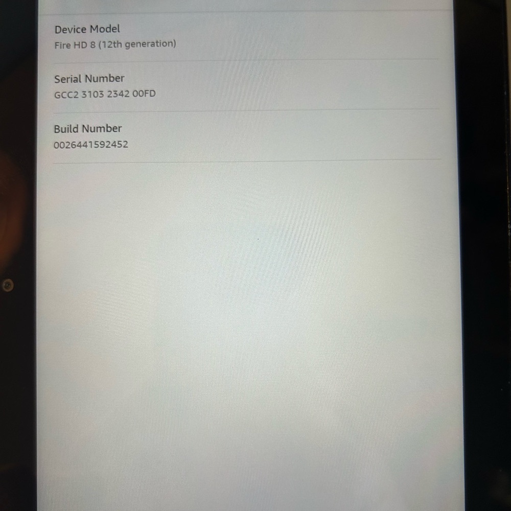 Amazon Fire HD 8 Tablet - Black